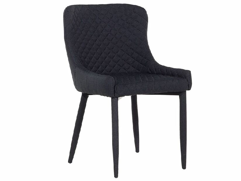Jedálenská stolička SOHO (látka) (čierna)