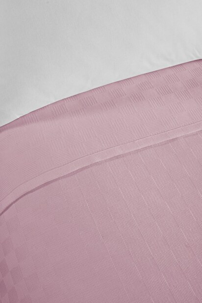 Prehoz na posteľ 160 x 230 cm Plaines (ružová)