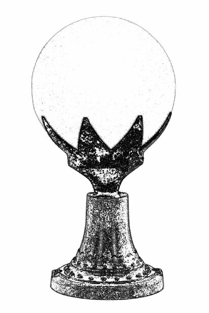 Vonkajšie nástenné svietidlo Bevan (hnedá)