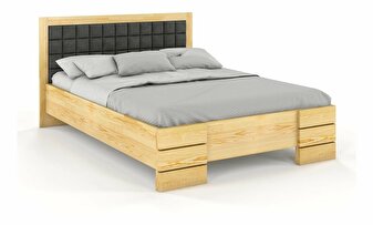 Manželská posteľ 200 cm Naturlig Storhamar High (borovica)