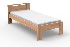 Jednolôžková posteľ 90 cm Neoma (masív buk)