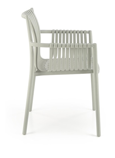 Jedálenská stolička Klaudet (sivá)