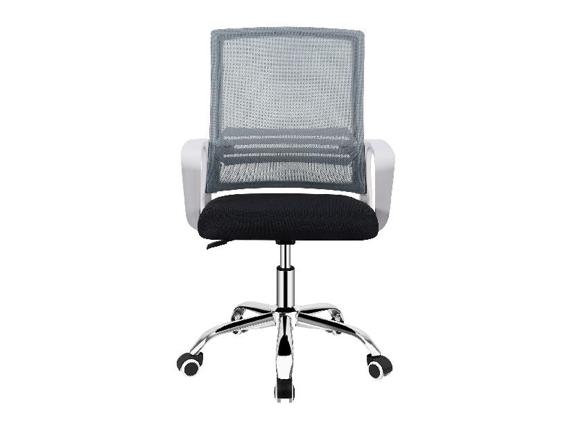 Kancelárska stolička Apilo 2 (sivá + čierna + biela)