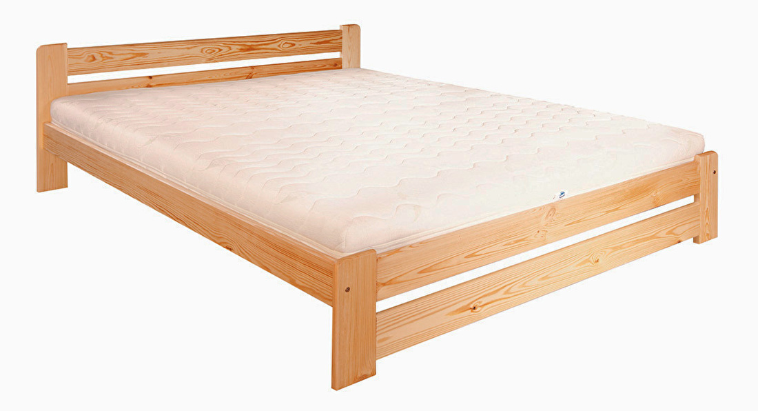 Manželská posteľ 140 cm LK 118 (masív)