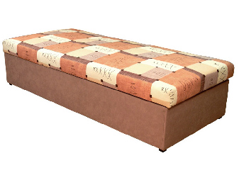 Jednolôžková posteľ (váľanda) 90 cm Pennie (s molitanovým matracom)