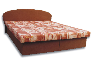 Manželská posteľ 160 cm Malka 3 (s penovými matracmi)