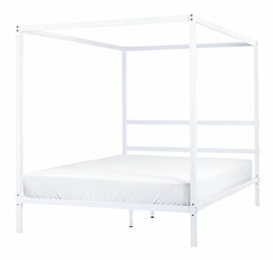 Manželská posteľ 160 cm Lesta (biela)