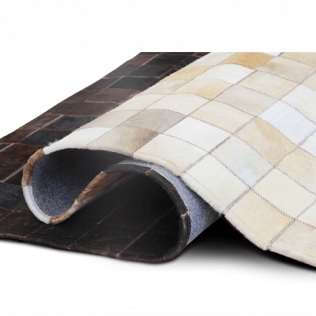 Luxusný kožený koberec 170x240 cm Kazuko typ 7