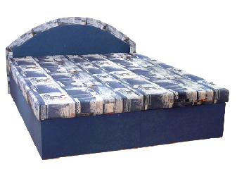 Manželská posteľ 160 cm Eda 7 (s molitanovým matracom)