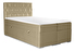 Manželská posteľ Boxspring 160 cm Ronda (zlatá) (s úložným priestorom)