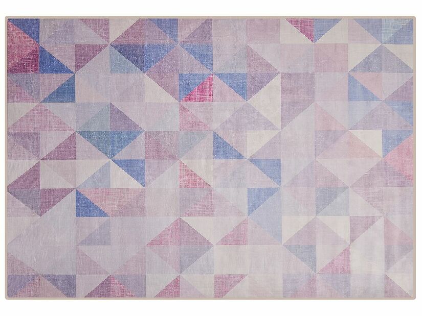 Koberec 160x230 cm KARTALY (polyester) (modrá)