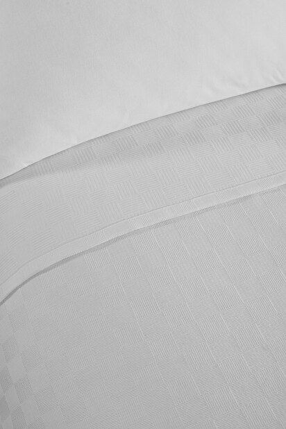 Prehoz na posteľ 160 x 230 cm Plaines (biela)