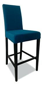 Barová stolička Arnuk (modrá + čierna)