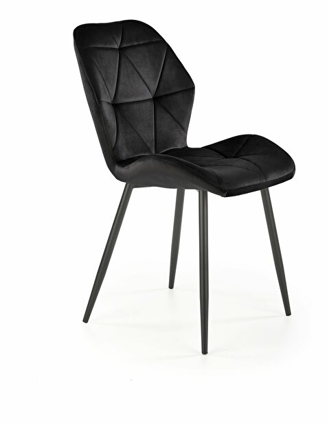 Jedálenská stolička Kassandra (čierna)