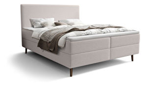 Jednolôžková posteľ 120 cm Napoli Bonell (biela) (s roštom, s úl. priestorom)