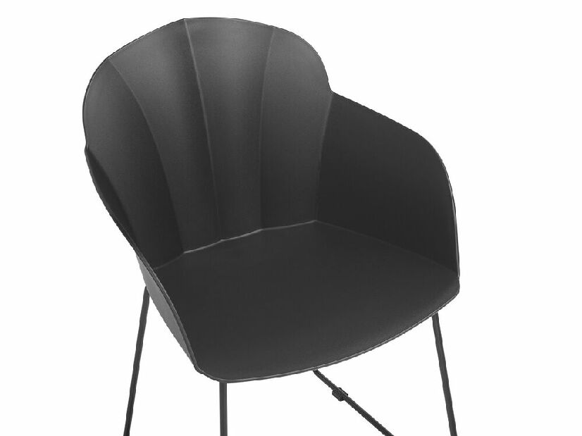 Set 2 ks. jedálenských stoličiek SYVVA (čierna)