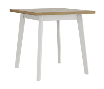 Stôl 80 x 80 I Mirjan Henry (Sonoma + Biela)