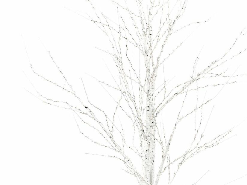 Vonkajšia dekorácia stromček 190 cm Lapza (biela)