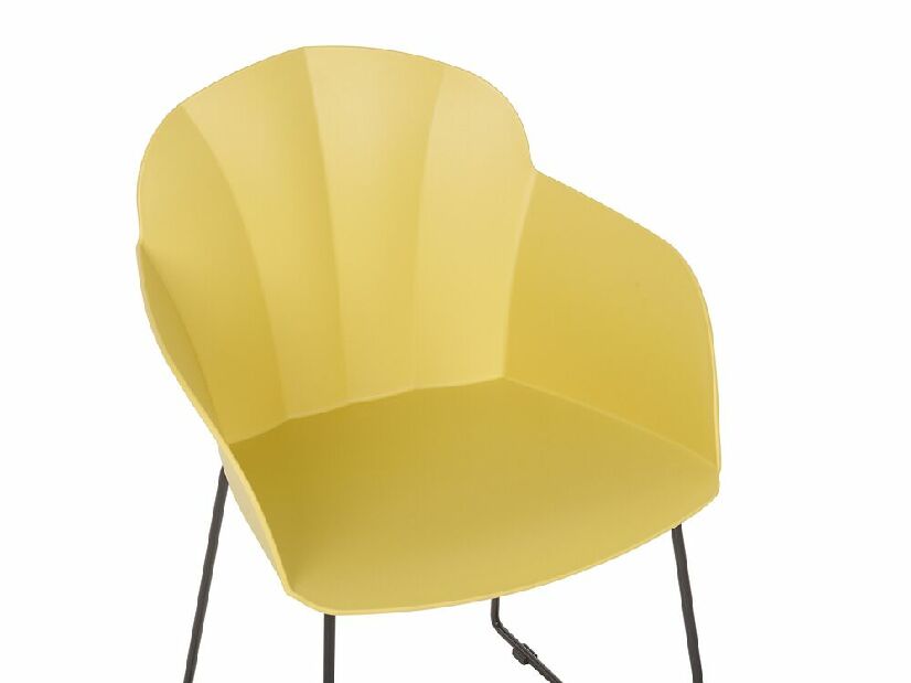 Set 2 ks. jedálenských stoličiek SYVVA (žltá)