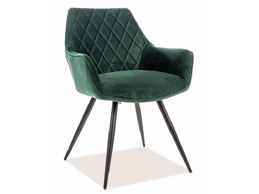 Jedálenská stolička Liana (zelená + čierna)