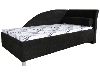 Jednolôžková posteľ (váľanda) 90 cm Pearline Plus (so sendvičovým matracom) (P)