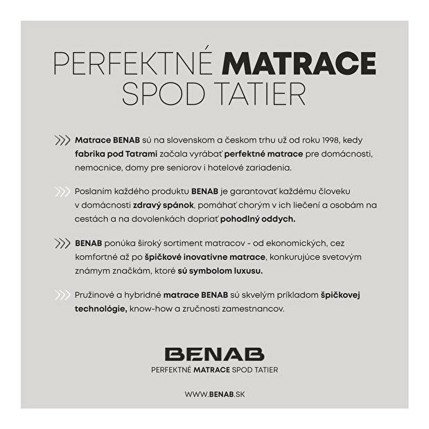 Penový matrac Benab Taranis Optimal 200x160 cm (T5)