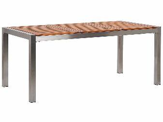 Záhradný stôl 180 cm GROSSO (eukalyptus) (hnedá) (pre 8 osôb)