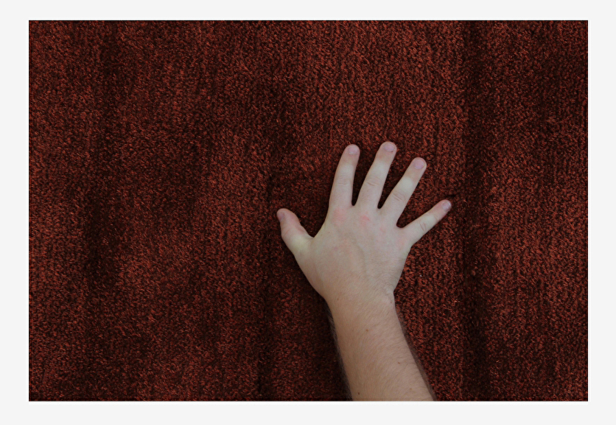 Kusový koberec 100x140 cm Lema (bordovohnedá)
