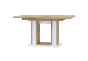 Jedálenský stôl Farug (artisan + biela) (pre 6 až 8 osôb)