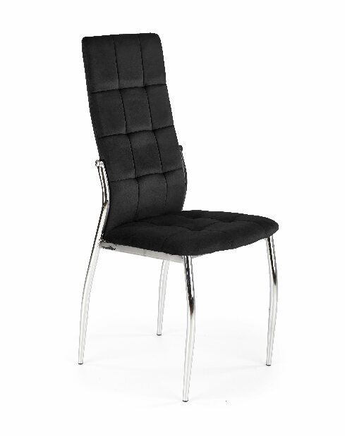 Jedálenská stolička Klaudian (čierna)