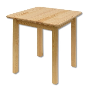 Jedálenský stôl ST 108 (60x60 cm) (pre 4 osoby) (borovica) *bazár