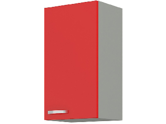 Horná kuchynská skrinka Roslyn 40 G 72 1F (červená + sivá)