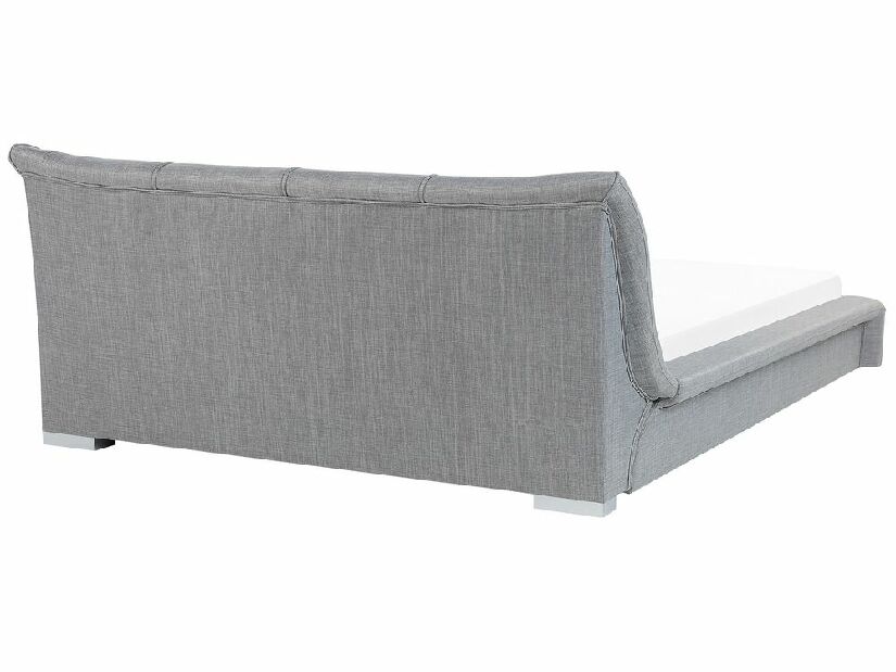 Manželská vodná posteľ 180 cm Nanty (sivá)