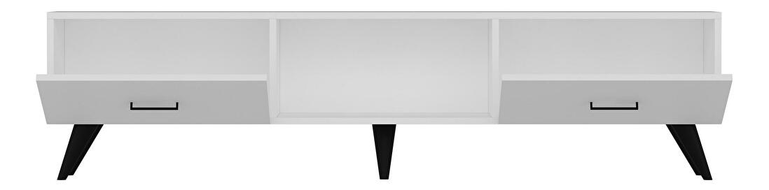 TV stolík/skrinka Vunavu (biela) 