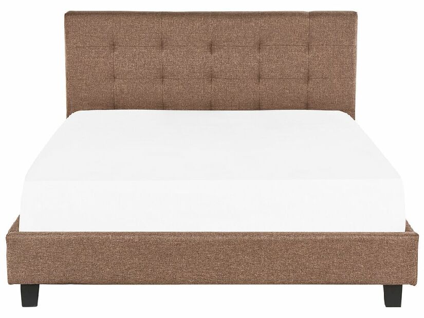 Manželská posteľ 180 cm Rhiannon (hnedá) (s roštom a matracom)