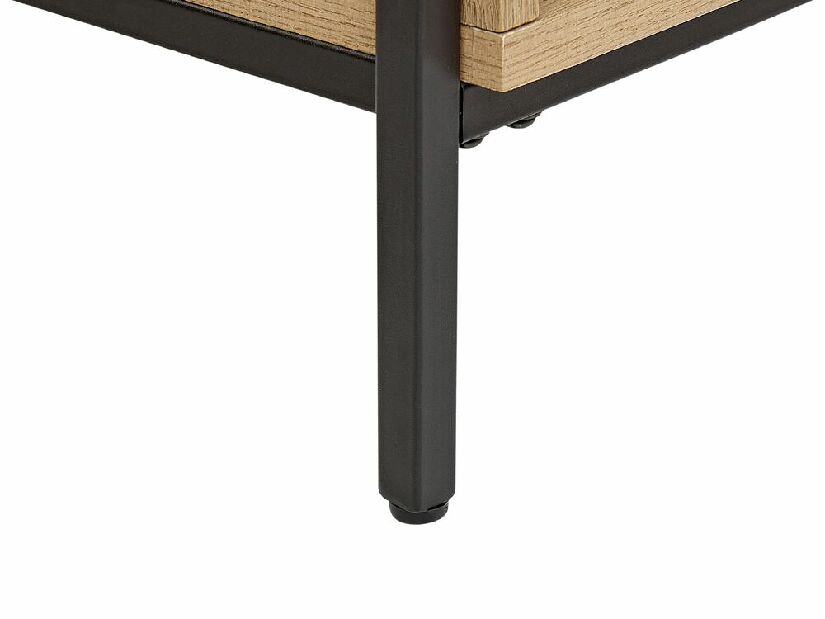 TV stolík/skrinka Moiza (svetlé drevo)