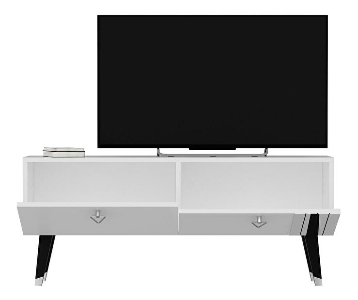 TV stolík/skrinka Nipuni (biela) 