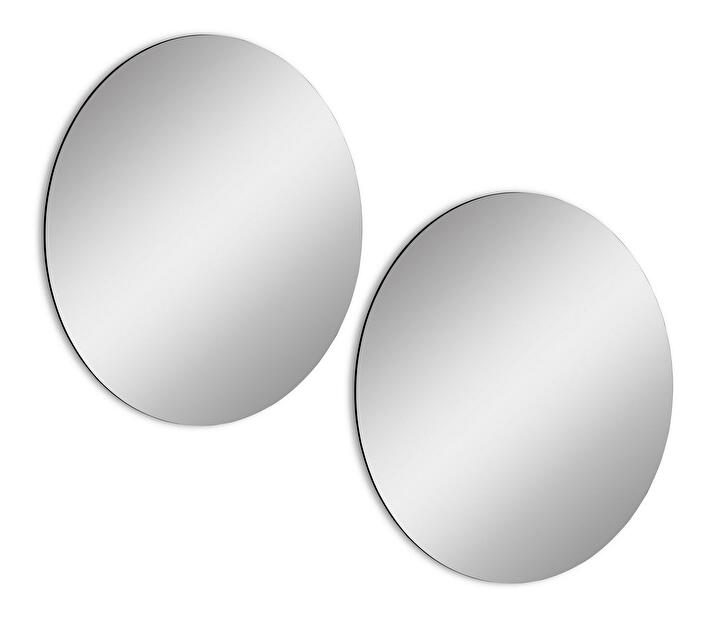 Zrkadlo Moluvu 5 (strieborná) 