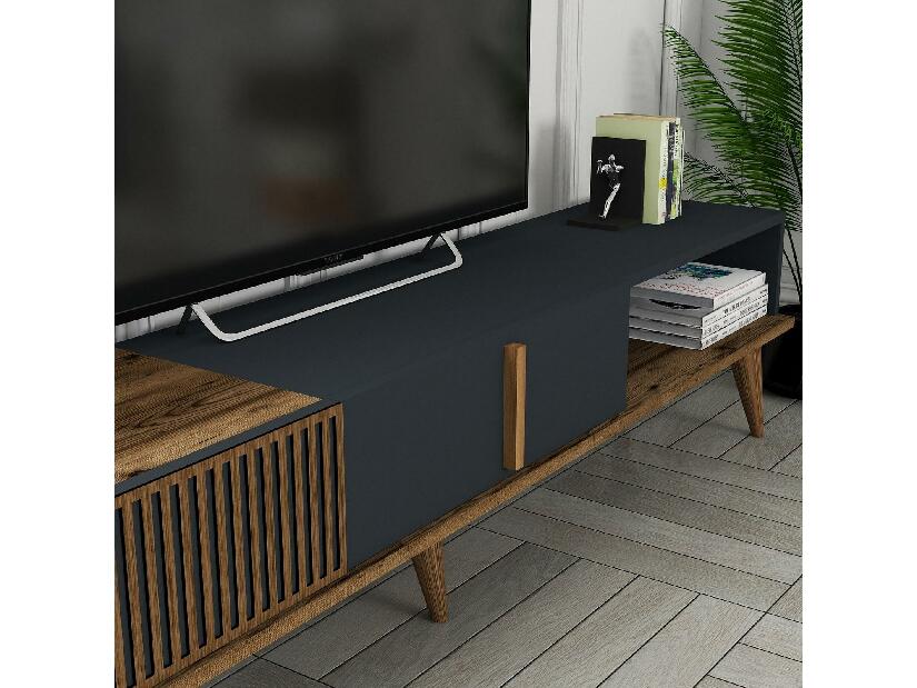 TV stolík/skrinka Tepeve (orech + antracit) 