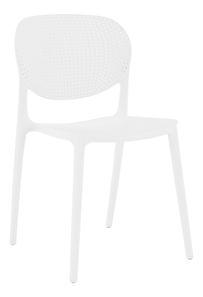 Záhradná stolička Fredd (biela)