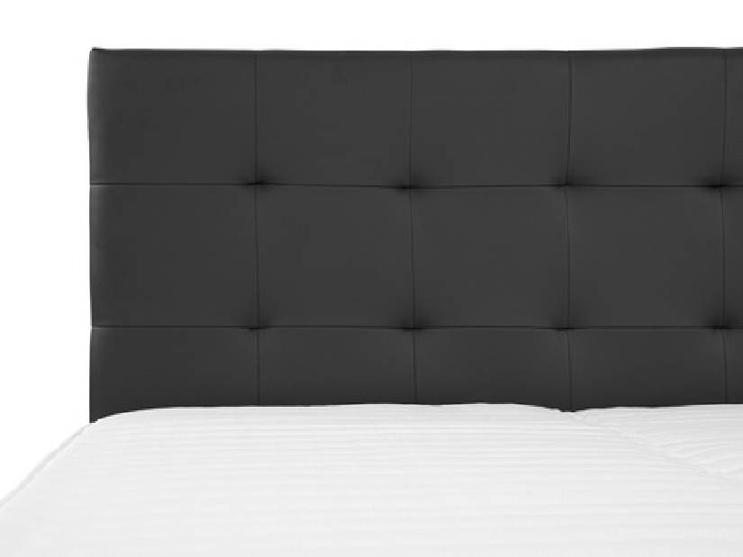 Kontinentálna posteľ 140 cm Mirjan Cinara (ekokoža soft 017 (biela)