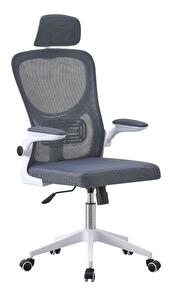 Kancelárska stolička Matago (sivá + biela) 