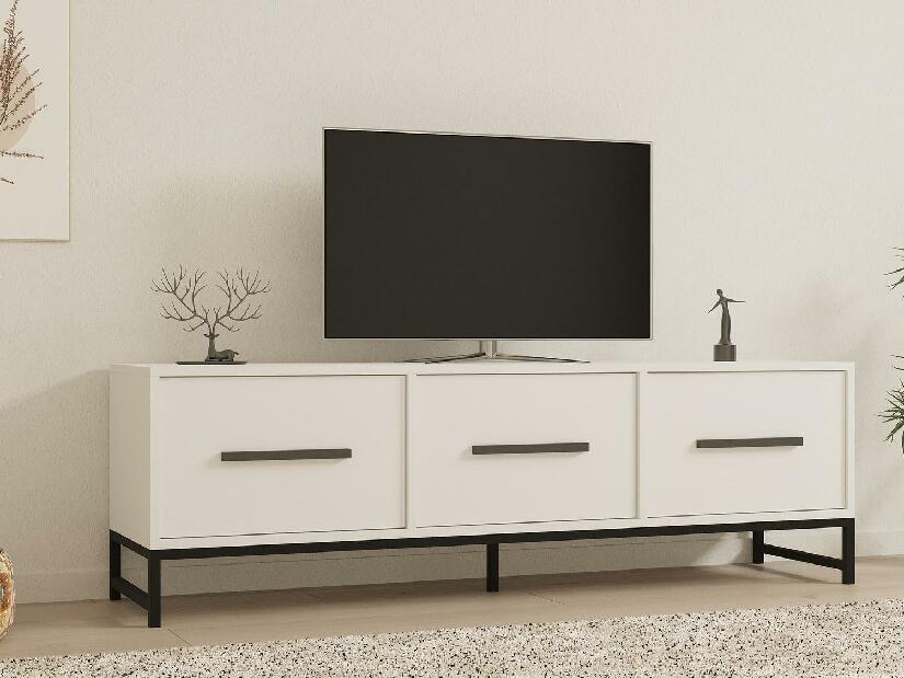 TV stolík/skrinka Babeno (biela) 