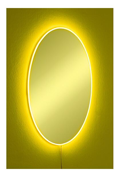 Zrkadlo Nubuki (žltá) (s osvetlením)