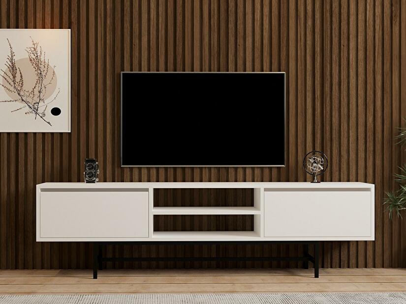 TV stolík/skrinka Nubola (biela) 