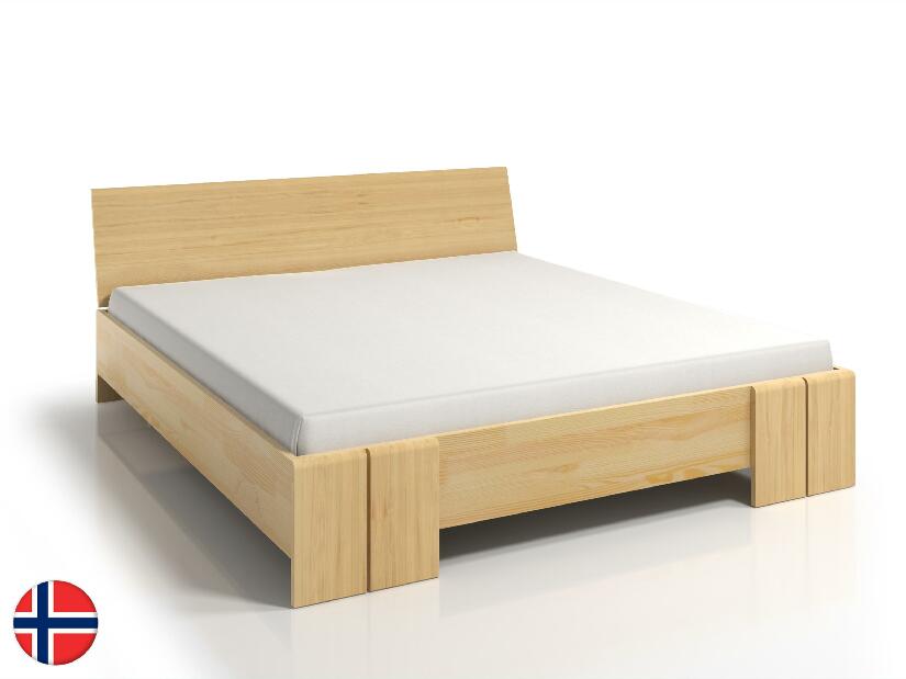 Manželská posteľ 180 cm Naturlig Galember Maxi (borovica) (s roštom)