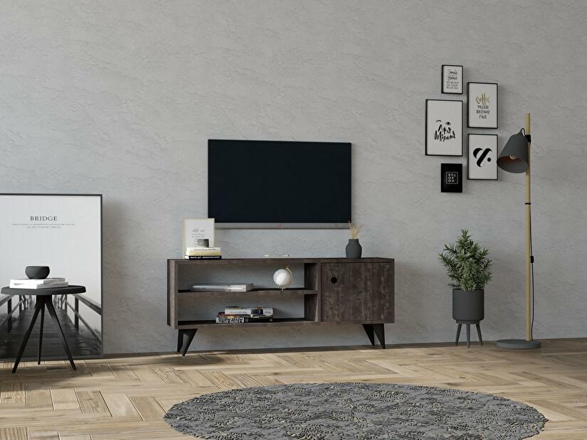 TV stolík/skrinka Telopa (antracit) 