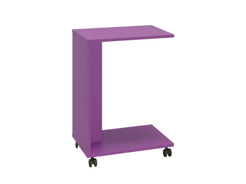 Príručný stolík Losuku 1 (fialová) 