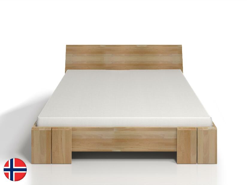 Manželská posteľ 160 cm Naturlig Galember Maxi (buk) (s roštom)