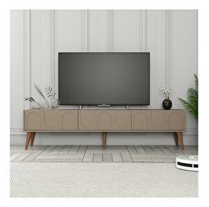 TV stolík/skrinka Bipemu 3 (orech + atlas) 